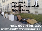 Wywóz,utylizacja starych mebli Wrocław