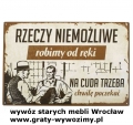 Wywóz,utylizacja starych mebli,wyposażenia mieszkań Wrocław.